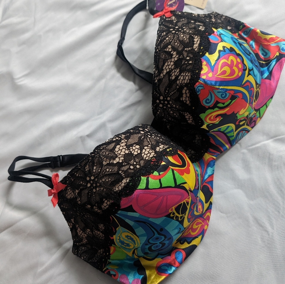 Lane Bryant Seriously Sexy Cacique Colorful Balconette